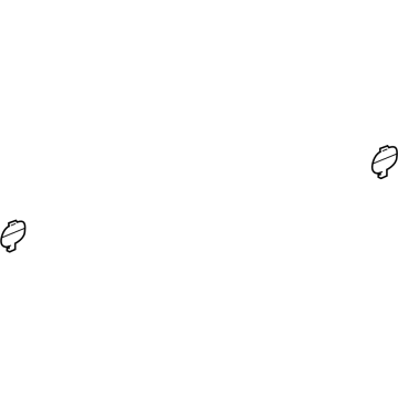 GM 23334699 Upper Quarter Trim Plug, Gray, Driver Side GM 23334699 Upper Quarter Trim Plug, Gray, Driver Side