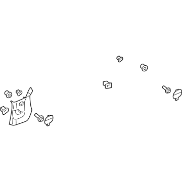 GM 84293723 Upper Quarter Trim, Rear Passenger Side GM 84293723 Upper Quarter Trim, Rear Passenger Side