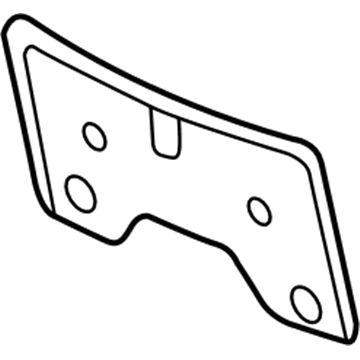 Chevy 15253233 License Bracket