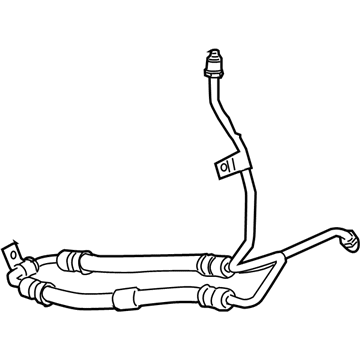 Cadillac CTS Power Steering Hose - 89060184