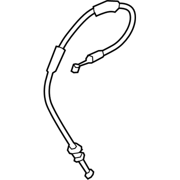 Chevy Volt Door Latch Cable - 23306530