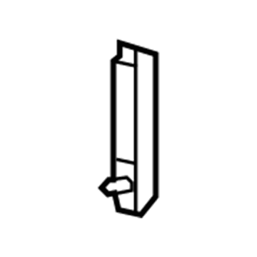 Hummer H3T Bumper Reflector - 93356862