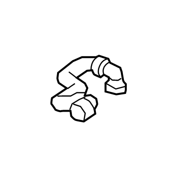 Chevy 84818924 Heater Hose