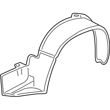 Chevy Impala Fender Splash Shield - 15214874