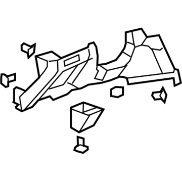 Chevy 25904864 Knee Bolster