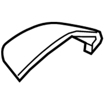 Chevy 20927963 Cluster Visor