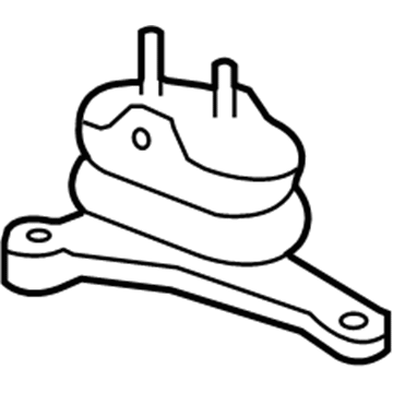 2008 Pontiac Torrent Engine Mount - 25979417