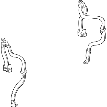 2002 GMC Sonoma Seat Belt - 89023935