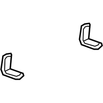 Saturn 25886156 Radiator Upper Bracket