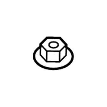 Cadillac 11546377 Lower Bracket Nut