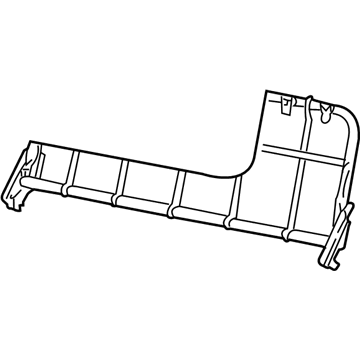 GM 12389134 Seat Back Frame, Rear GM 12389134 Seat Back Frame, Rear