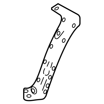 GM 52161507 Wheelhouse Panel, Front GM 52161507 Wheelhouse Panel, Front