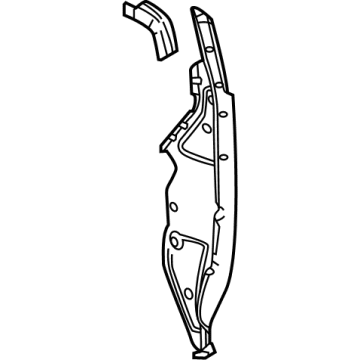 GM 84785968 Filler Panel, Passenger Side GM 84785968 Filler Panel, Passenger Side