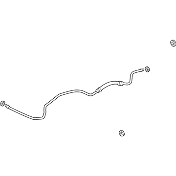 Chevy Transmission Oil Cooler Hose - 23336282