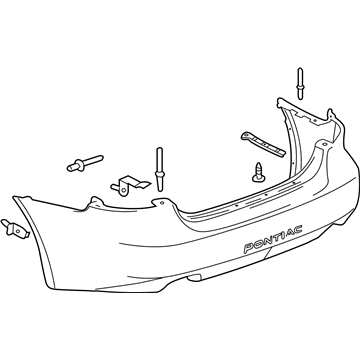 Pontiac Grand Prix Bumper - 12336087