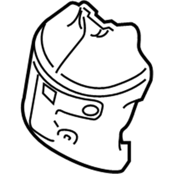 2017 Buick Encore Exhaust Heat Shield - 55569314