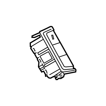 GM 84428546 Select Switch, Black