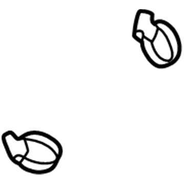 Chevy Fuel Line Clamps - 12338017