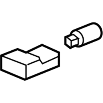 Buick 13503059 Trunk Lamp