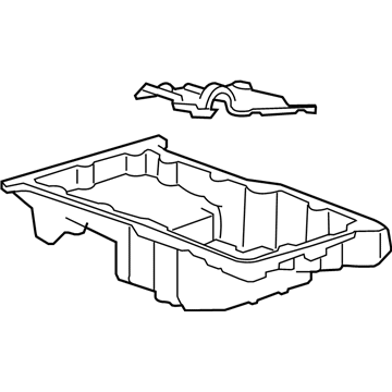 Saturn 12601240 Oil Pan