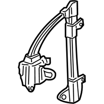 Oldsmobile Intrigue Window Regulator - 10434881