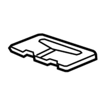 Chevy 84062955 Seat Belt Cover