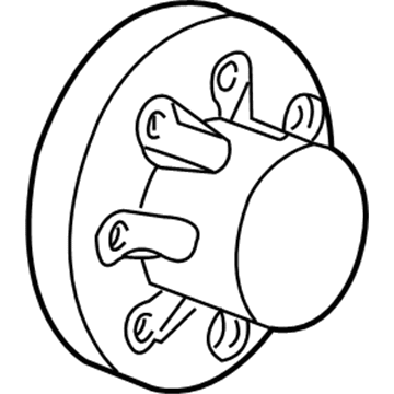 Chevy C2500 Wheel Cover - 15662754