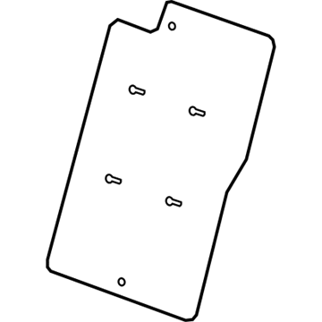 Buick 26207258 Seat Back Panel