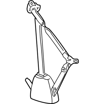 2000 GMC K2500 Seat Belt - 12377873