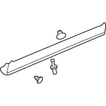 Chevy 88981088 Rocker Molding