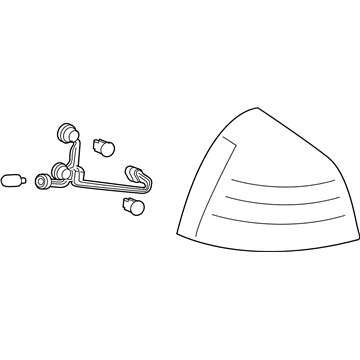 Pontiac Back Up Light - 25851406