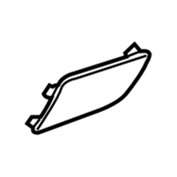 GM 23454119 Fuse Box Cover, Black GM 23454119 Fuse Box Cover, Black