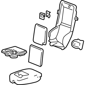 Buick 16837661 Armrest