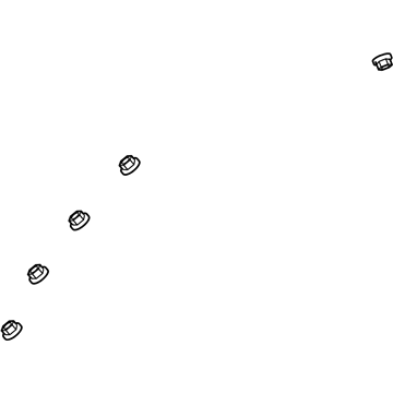 GM 11588511 Lower Quarter Trim Retainer GM 11588511 Lower Quarter Trim Retainer