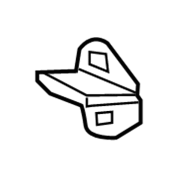 GM 19317596 Dovetail Latch, Rear Passenger Side GM 19317596 Dovetail Latch, Rear Passenger Side