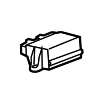 GM 13510339 Control Module, Front