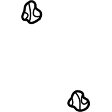 Pontiac 88972328 Seat Adjuster Rear Cover