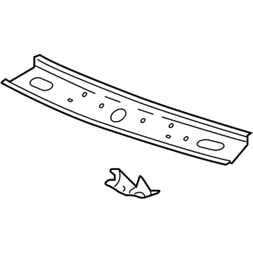 GMC 84804898 Windshield Header