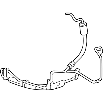 Cadillac STS Power Steering Hose - 19206607
