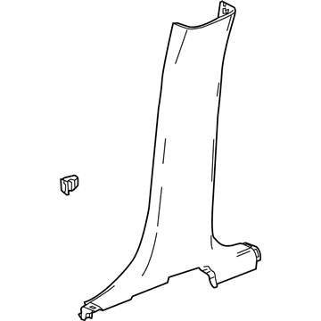 Buick 42694928 Lower Center Pillar Trim