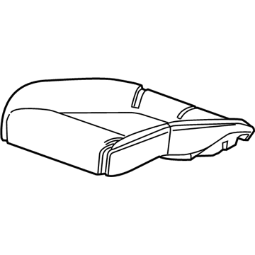 Buick 22919377 Seat Cushion Pad