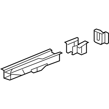 Saturn 19121024 Rear Rail Assembly