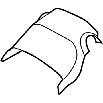 Pontiac Vibe Steering Column Cover - 19204296