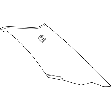 Chevy 92247547 Pillar Trim