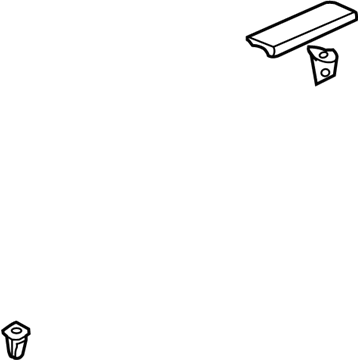 Buick 10316448 Rear Sill Plate