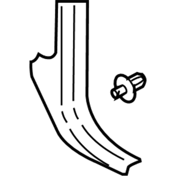 Buick 10316426 Cowl Trim