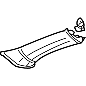 Buick 10395266 Windshield Pillar Trim