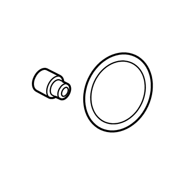 Chevy Parking Brake Shoe - 13590536