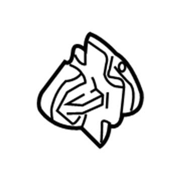 Buick 10287547 Rocker Molding Clip