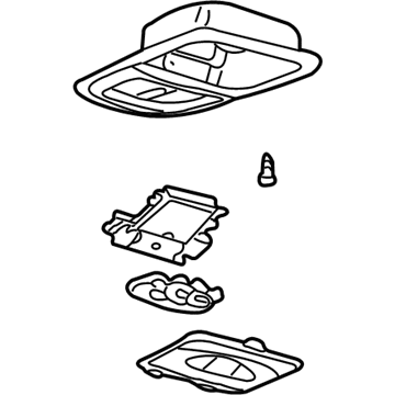 Buick 15891506 Console